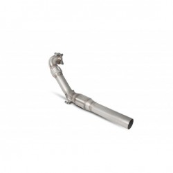 Scorpion Downpipe with high flow sports catalyst Scirocco R