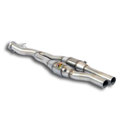 Front pipes kit with metallic catalytic converter right - left for Audi RS3 8VA