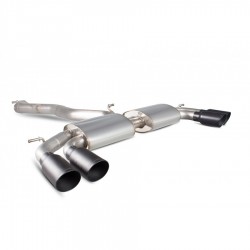 Scorpion Non-Resonated Cat-Back System with No Valves S3 2.0T 8V (3 Door & Sportback)
